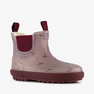 Mountain Peak korte kinder regenlaarzen gevoerd roze