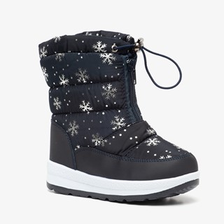 Blauwe kinder snowboots