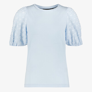 TwoDay meisjes T-shirt met hartjes pofmouwen