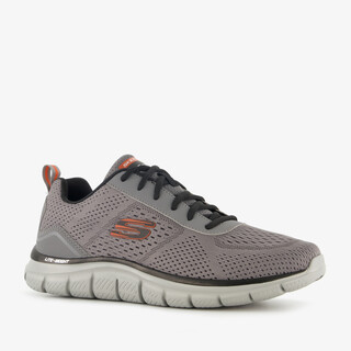 Skechers Track Lusher heren sneakers grijs
