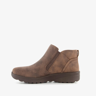 Skechers Lovely Vibe dames enkellaarsjes bruin