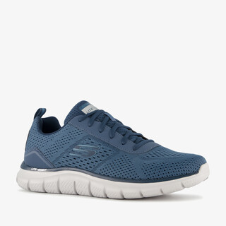 Skechers Track Lusher heren sneakers blauw
