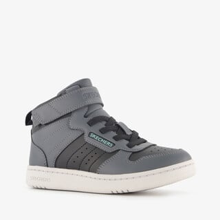 Skechers Quick Street jongens sneakers zwart grijs online
