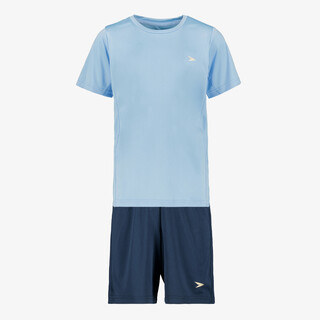 Dutchy tweedelig kinder  sport set blauw