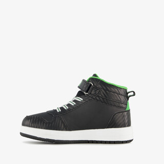 Minecraft hoge jongens sneakers zwart groen