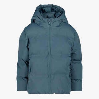 Unsigned gewatteerde jongens winterjas blauw