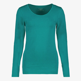 TwoDay dames shirt met lange mouwen groen