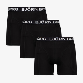 Bjorn Borg heren boxershorts 3 pack zwart wit
