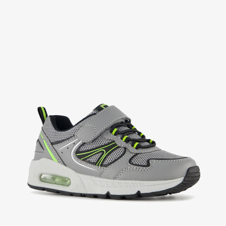 Blue Box jongens sneakers met airzool grijs groen