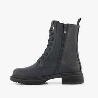 Hush Puppies dames veterboots zwart