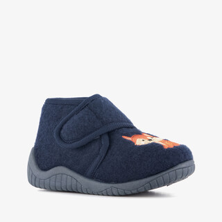 Thu!s kinder pantoffels met vosje blauw