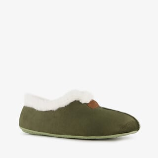 Thu!s gevoerde dames pantoffels groen