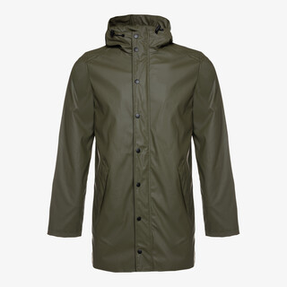 Mountain Peak lange heren regenjas groen