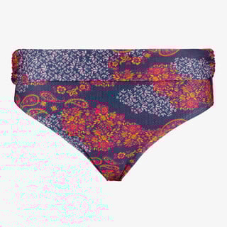 Osaga dames bikinibroekje met overslag print blauw
