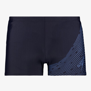 Speedo heren zwembroek zwart blauw
