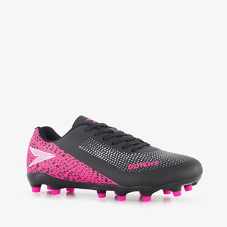 Dutchy FG dames voetbalschoenen zwart roze