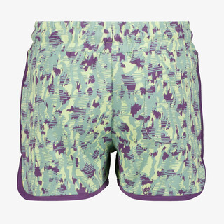Osaga meisjes sweat short met print groen paars