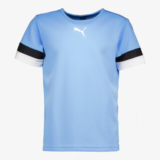 Puma teamRISE Jersey kinder voetbal T-shirt blauw