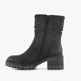 Blue Box dames boots met hak zwart