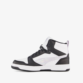 Puma Rebound V6 Mid Space Belle meisjes sneakers zwart lila