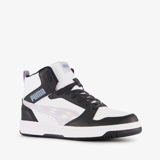 Puma Rebound V6 Mid Space Belle meisjes sneakers zwart lila