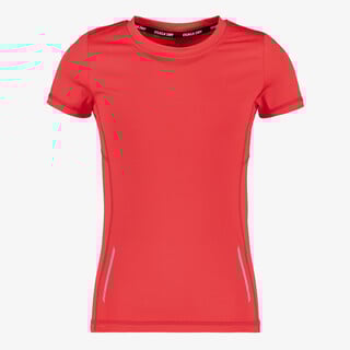 Osaga Dry kinder sport T-shirt koraalrood