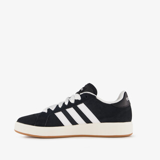 Adidas Grand Court Base 00s suède dames sneakers zwart wit