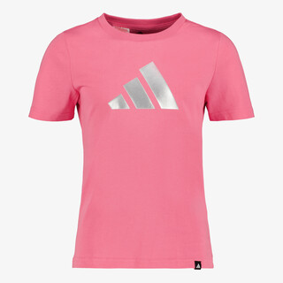 Adidas JG Glam T Pinkfus meisjes sport T-shirt roze