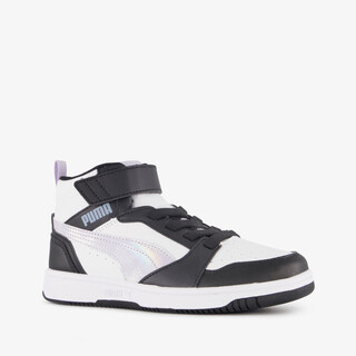 Puma Rebound V6 Mid Space Belle meisjes sneakers zwart lila