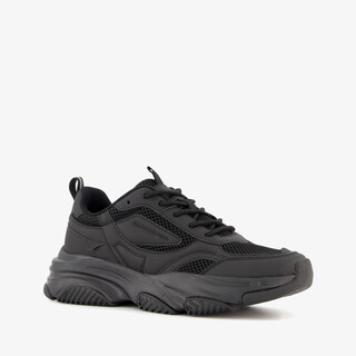 Blue Box dames dad sneakers zwart
