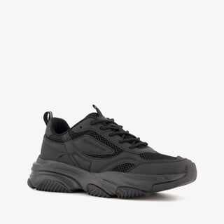 Blue Box dames dad sneakers zwart