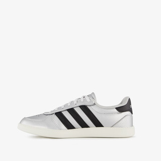 Adidas Breaknet Sleek dames sneakers zilver zwart