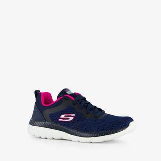 Skechers Bountiful Quick Path dames sneakers blauw