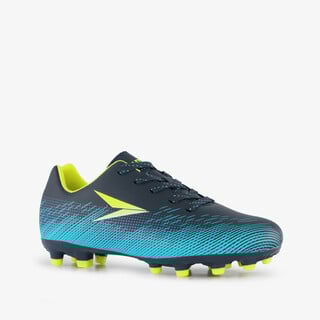 Dutchy Vision FG kinder voetbalschoenen blauw geel