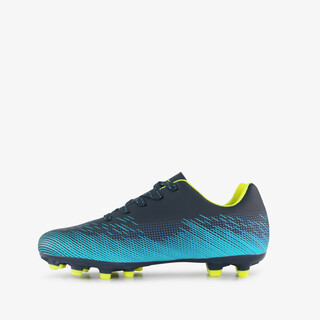 Dutchy Vision FG kinder voetbalschoenen blauw geel