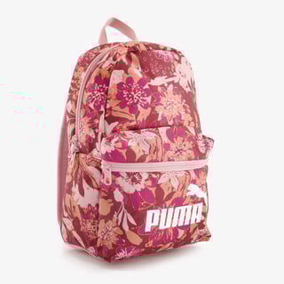 Puma Phase AOP rugzak roze met bloemenprint 13 liter
