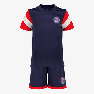 PSG tweedelige kinder sport set blauw