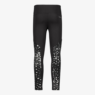 Adidas JG TR-ES GL meisjes sportlegging zwart zilver