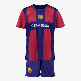 FC Barcelona tweedelig kinder sport set blauw rood