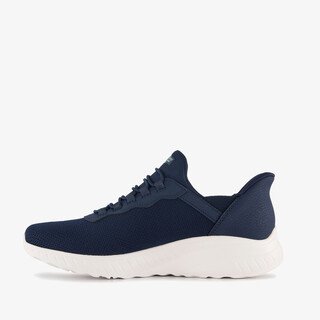 Skechers Slip-ins: Bobs Sport Squad dames sneakers blauw