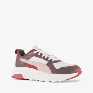 Puma Trinity 2 LT dames sneakers wit paars