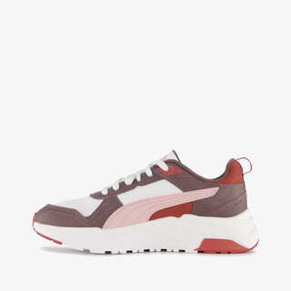 Puma Trinity 2 LT dames sneakers wit paars