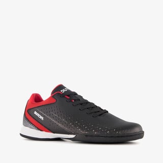Dutchy IC kinder zaalschoenen zwart rood