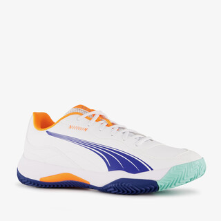 Puma Nova Smash unisex tennisschoenen wit blauw