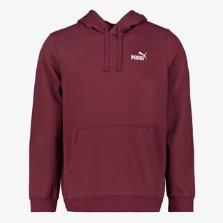Puma Essentials Small Logo heren hoodie rood