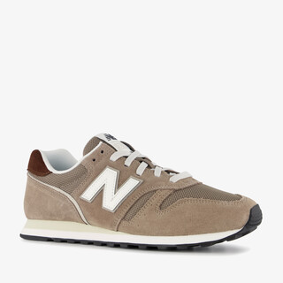 New Balance 373 leren heren sneakers beige
