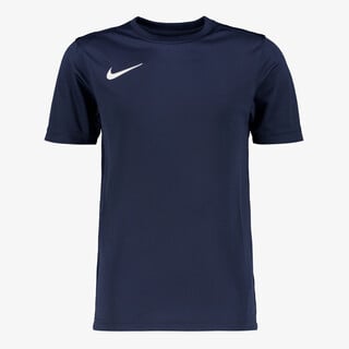 Nike Dri-Fit Park 7 kinder sport T-shirt donkerblauw