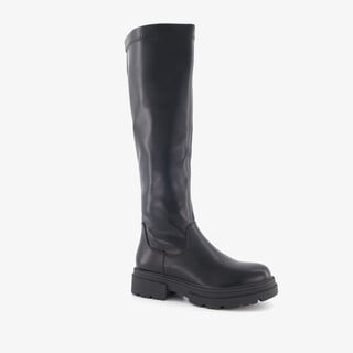 Blue Box hoge dames boots zwart