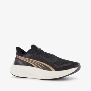 Puma Pounce Lite dames hardloopschoenen zwart goud