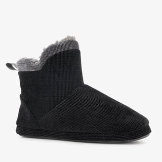 Thu!s gevoerde heren sloffen zwart